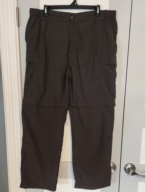 Mountain Club Men's Dark Gray Lightweight Pants,  38 x 30.